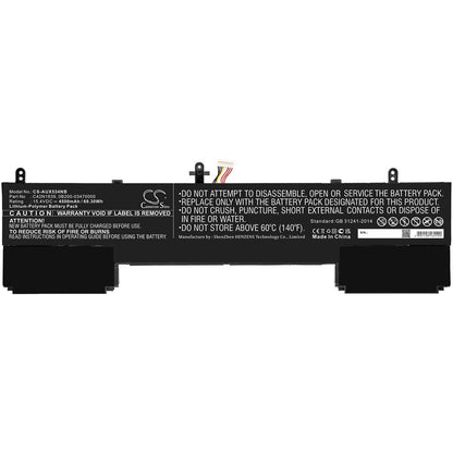 15.4V, 4500mAh, Li-Polymer Battery fits Asus, Ux534fa, Ux534ft, 69.3Wh