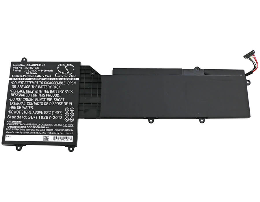 15.0V, 4400mAh, Li-Polymer Battery fits Asus, Aio Pt2001 19.5", Portable Aio Pt2001, 66Wh