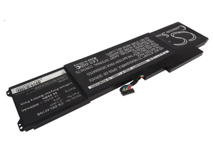 14.8V, 4600mAh, Li-Polymer Battery fits Dell, 421x-1046, Studio Xps 14, 68.08Wh