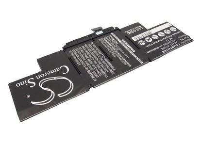 10.95V, 8600mAh, Li-Polymer Battery fits Apple, Macbook Pro Core I7 2.3 15" Re, Macbook Pro Core I7 2.4 15" Re, 94.17Wh
