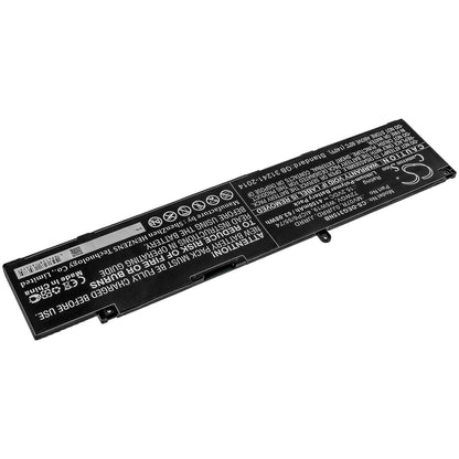 15.2V, 4150mAh, Li-Polymer Battery fits Dell, G3 15 3500 3500-0849, G3 15 3500 3500-0931, 63.08Wh