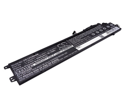 7.4V, 6500mAh, Li-Polymer Battery fits Lenovo, Erazer Y40, Erazer Y40-59423030, 48.1Wh