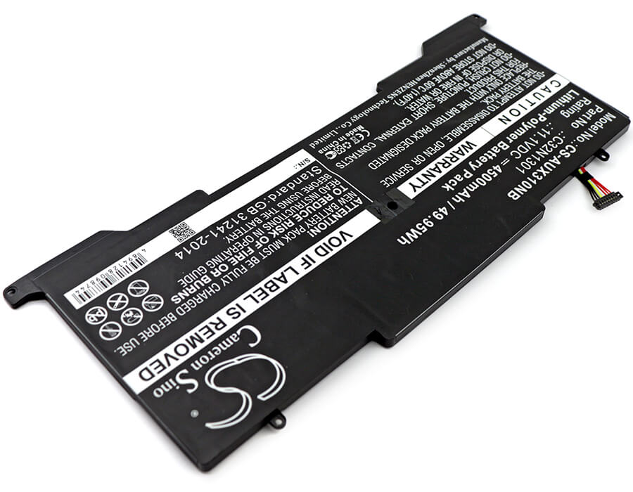 11.1V, 4500mAh, Li-Polymer Battery fits Asus, Ux31l, Ux31la, 49.95Wh