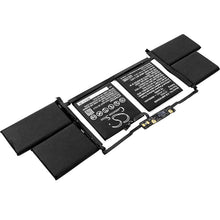 11.4V, 6600mAh, Li-Polymer Battery fits Apple, A1707, Macbook Pro "core I7" 2.6 15", 75.24Wh