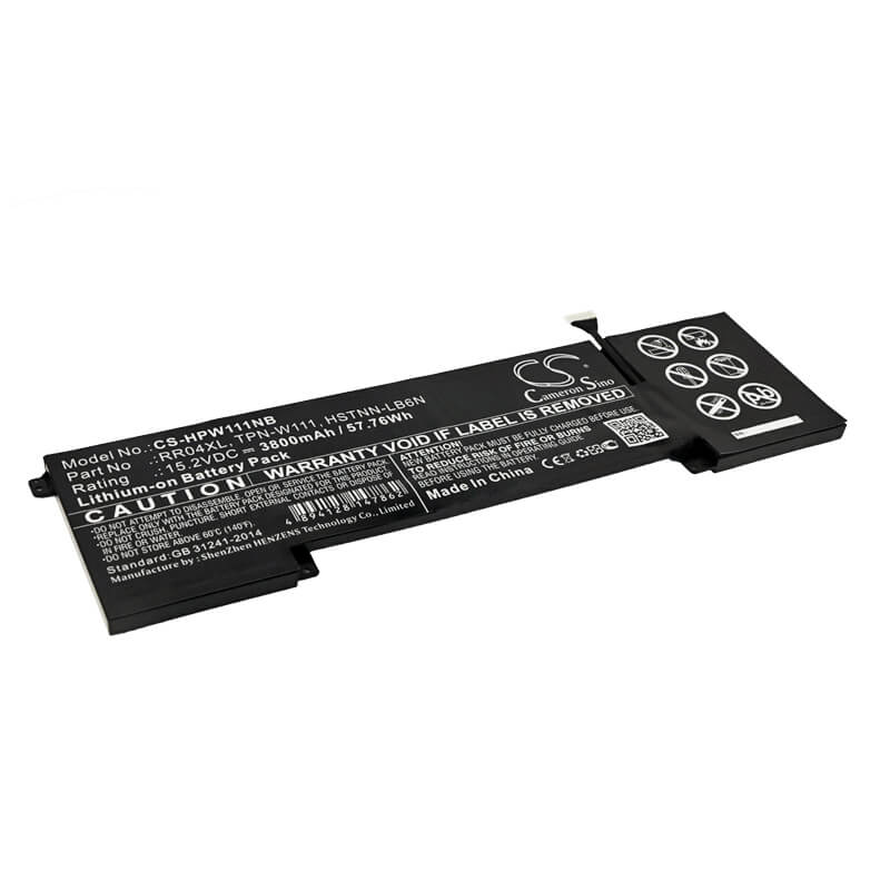 15.2V, 3800mAh, Li-ion Battery fits Hp, Omen 15, Omen 15-5000, 57.76Wh