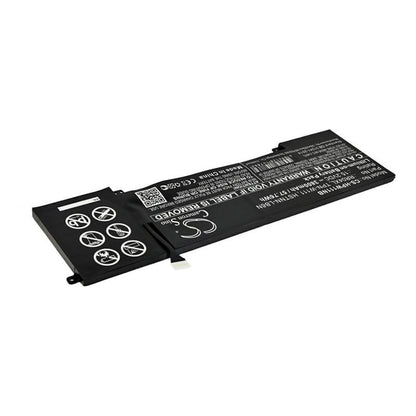 15.2V, 3800mAh, Li-ion Battery fits Hp, Omen 15, Omen 15-5000, 57.76Wh