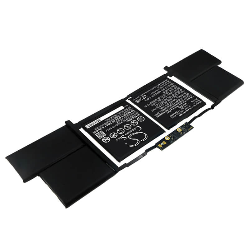 11.4V, 7300mAh, Li-Polymer Battery fits Apple, Macbook Pro 15 Inch Mv912ll/a*, Macbook Pro 15 Inch Touch Bar, 83.22Wh