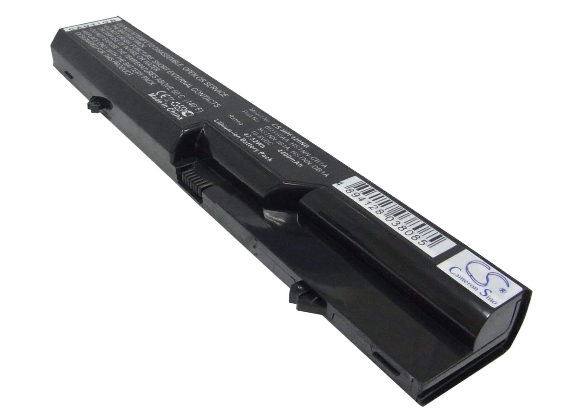 10.8V, 4400mAh, Li-ion Battery fits Hp, 420, 425, 47.52Wh