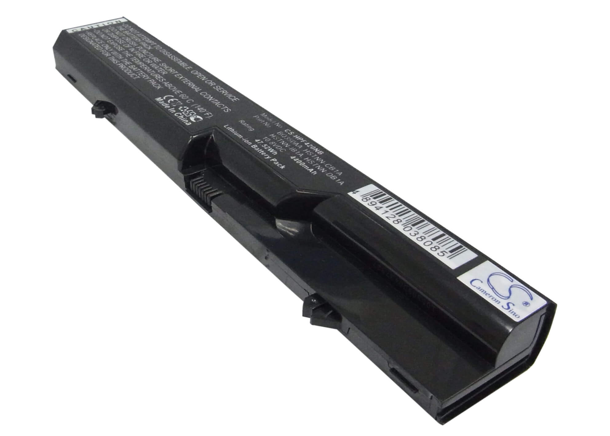 10.8V, 4400mAh, Li-ion Battery fits Hp, 420, 425, 47.52Wh