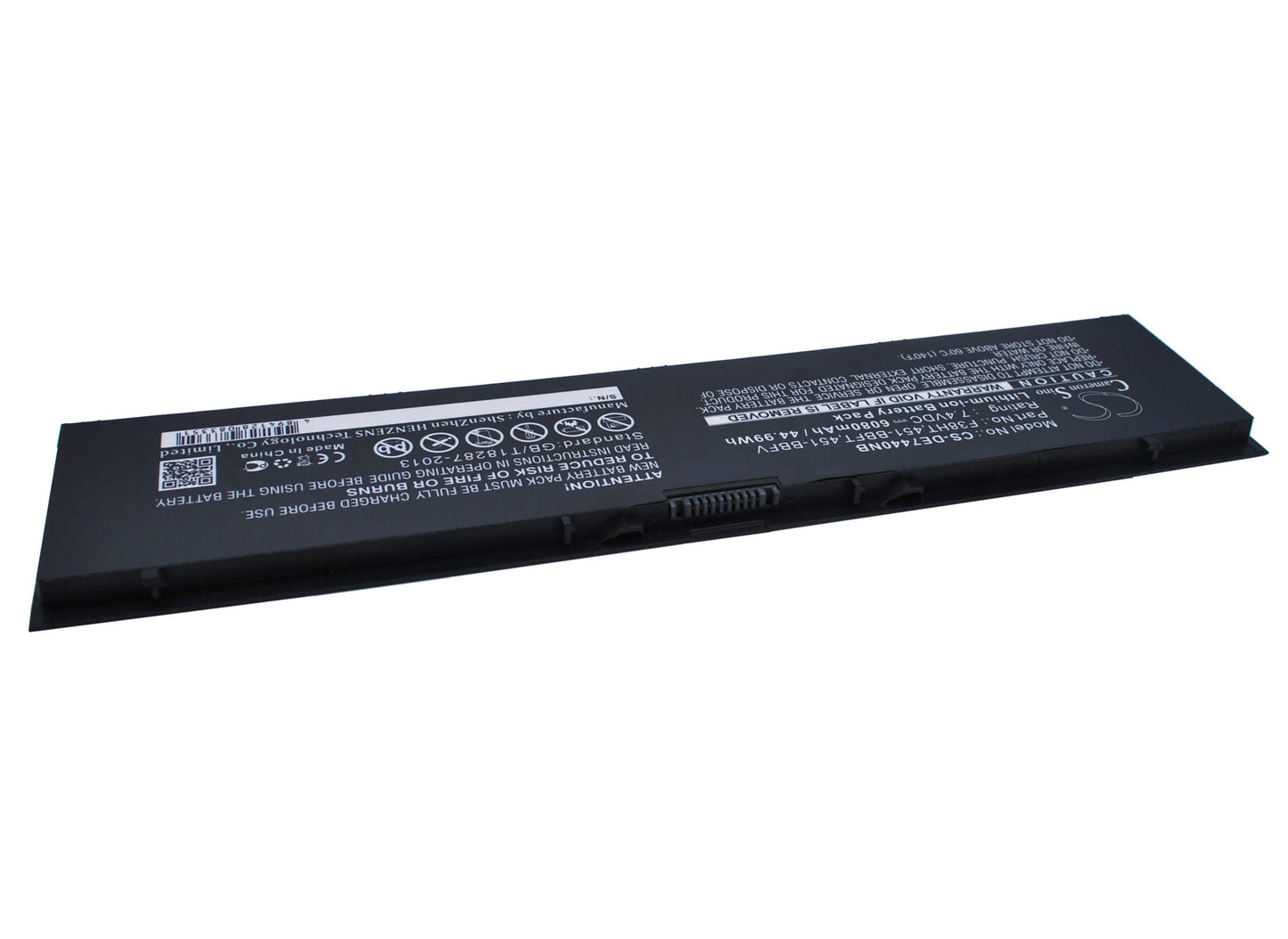 7.4V, 6080mAh, Li-Polymer Battery fits Dell, Latitude 14 7000, Latitude 14 E7440, 44.992Wh