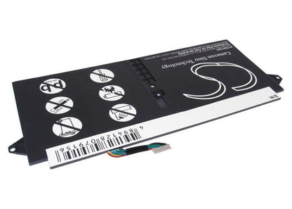 7.4V, 4650mAh, Li-Polymer Battery fits Acer, Aspire R14, Aspire S7, 34.41Wh