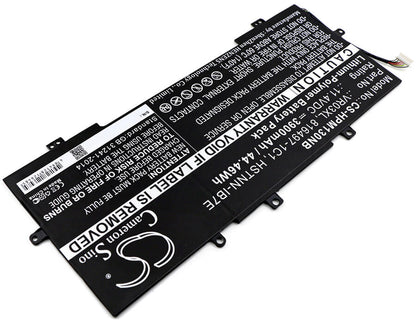 11.4V, 3900mAh, Li-Polymer Battery fits Hp, Envy 13-d000 Series, Envy 13-d000ne, 44.46Wh