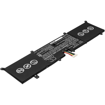 7.6V, 4900mAh, Li-Polymer Battery fits Asus, F302la-fn067h, F302la-fn113t, 37.24Wh