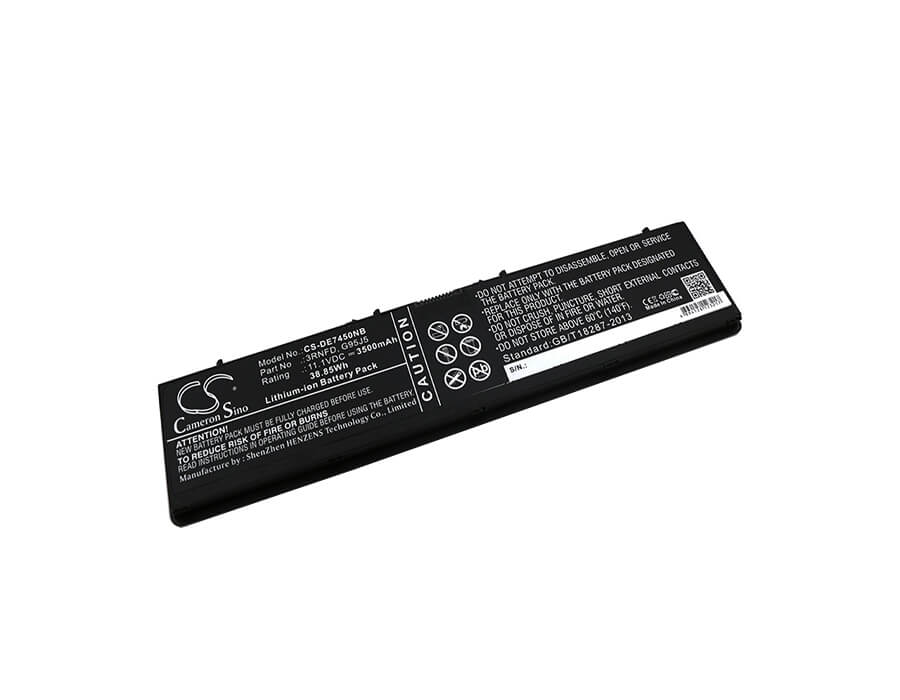 11.1V, 3500mAh, Li-ion Battery fits Dell, Latitude 14 7000, Latitude 14 E7440, 38.85Wh