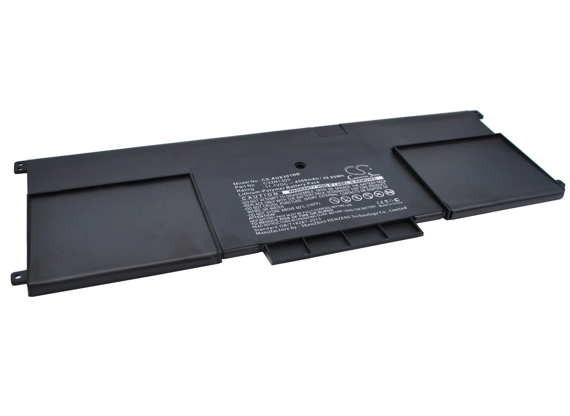 11.1V, 4500mAh, Li-Polymer Battery fits Asus, Ux301l, Ux301la, 49.95Wh