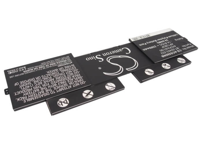 14.8V, 2300mAh, Li-Polymer Battery fits Acer, Aspire S5-391-6495, Aspire S5, 34.04Wh