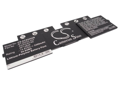 14.8V, 2300mAh, Li-Polymer Battery fits Acer, Aspire S5-391-6495, Aspire S5, 34.04Wh