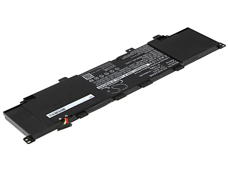 7.4V, 5100mAh, Li-Polymer Battery fits Asus, F402c, F402ca-wx102h, 37.74Wh