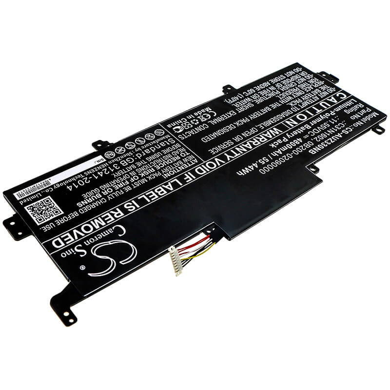 11.55V, 4800mAh, Li-Polymer Battery fits Asus, Ux330ua, Ux330ua-1a, 55.44Wh
