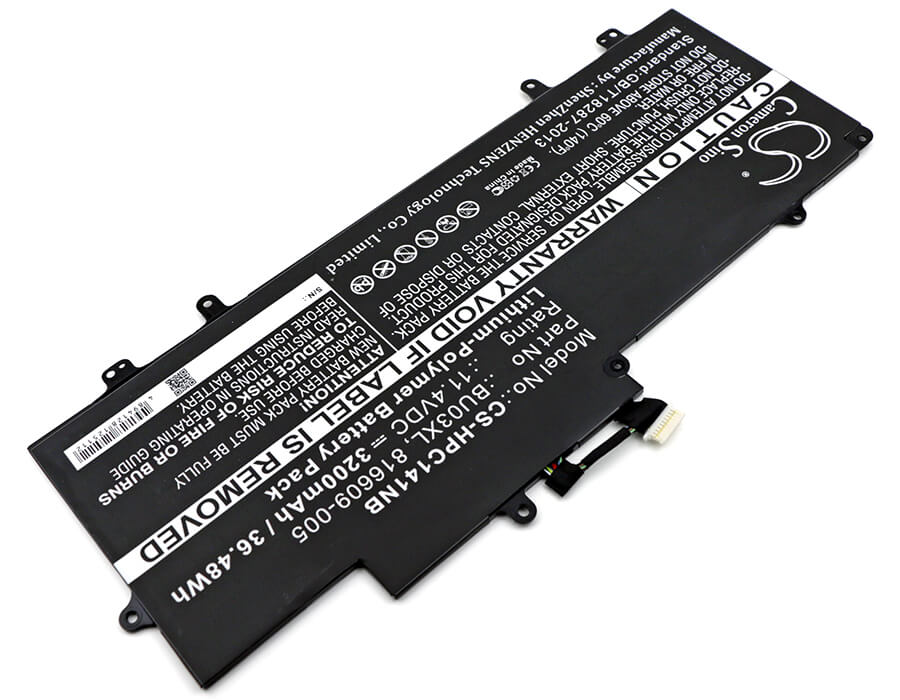11.4V, 3200mAh, Li-Polymer Battery fits Hp, 14-ak010nr, 14-ak013dx, 36.48Wh
