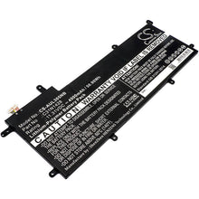 11.31V, 4500mAh, Li-Polymer Battery fits Asus, Ux305l, Ux305la, 50.895Wh