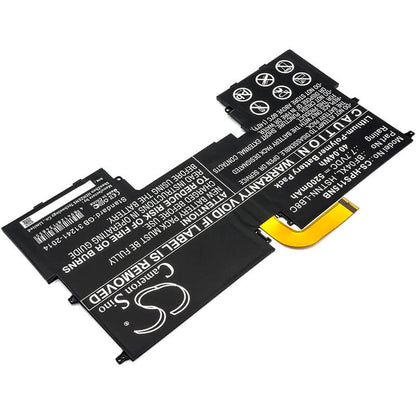 7.7V, 5200mAh, Li-Polymer Battery fits Hp, Spectre 13-af000, Spectre 13-af000nc, 40.04Wh