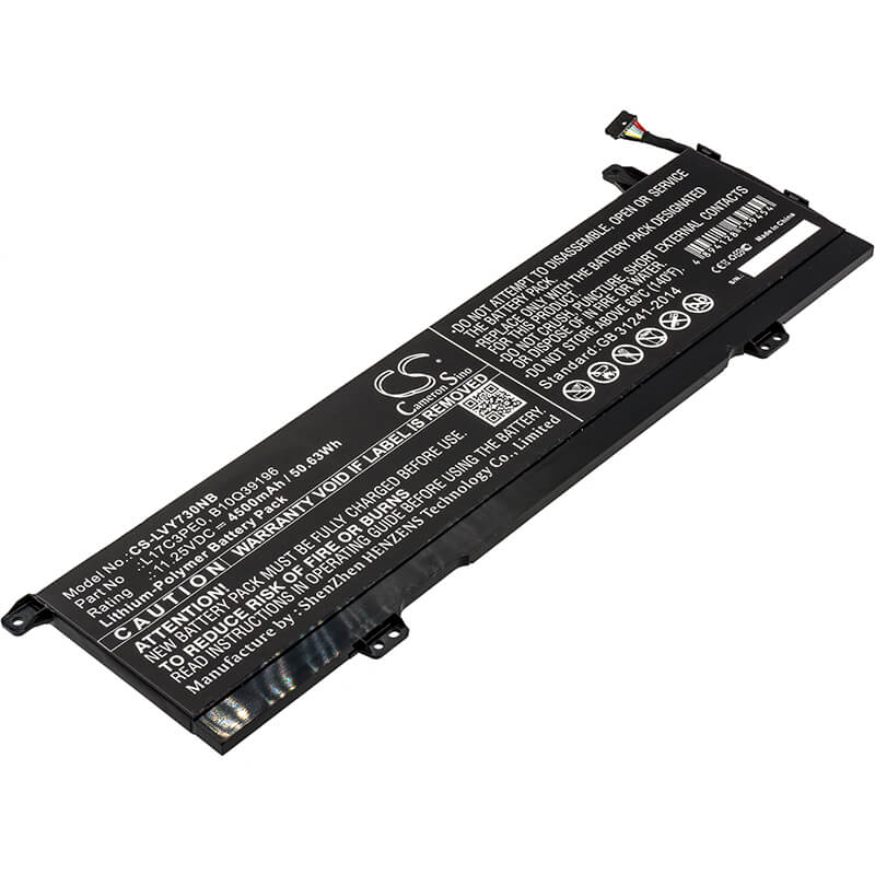11.25V, 4500mAh, Li-Polymer Battery fits Lenovo, Yoga 730 15, Yoga 730-13ikb, 50.625Wh