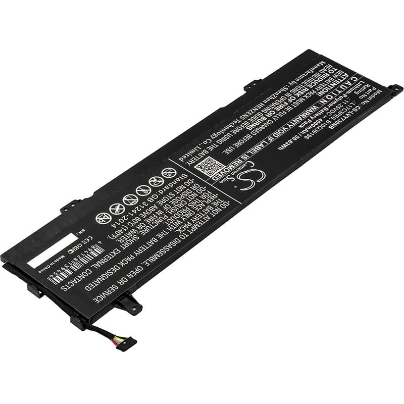 11.25V, 4500mAh, Li-Polymer Battery fits Lenovo, Yoga 730 15, Yoga 730-13ikb, 50.625Wh