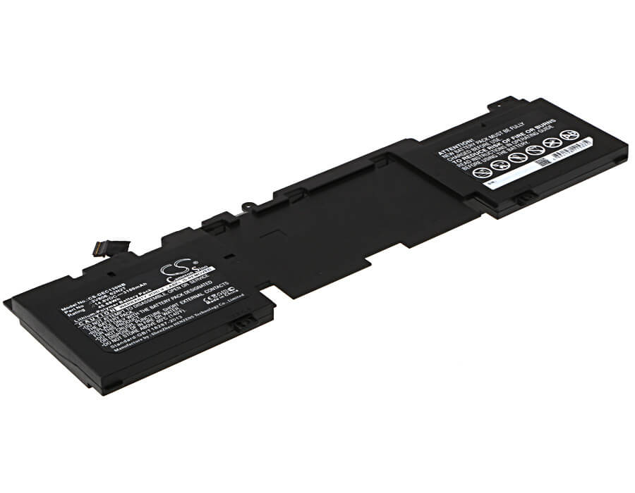14.8V, 3100mAh, Li-Polymer Battery fits Dell, Alienware 13, Alienware Echo 13, 45.88Wh