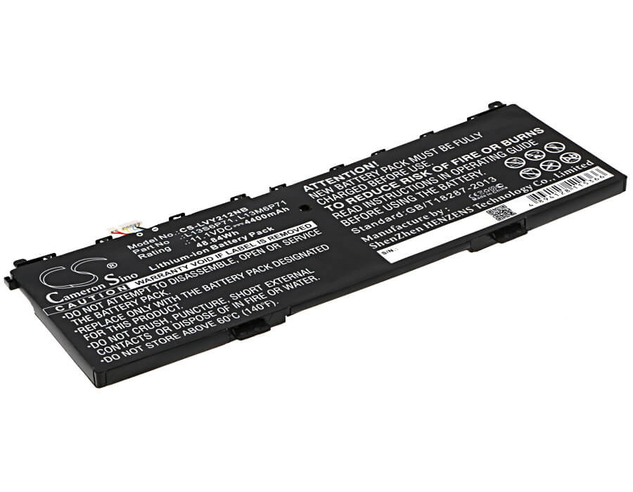 11.1V, 4400mAh, Li-ion Battery fits Lenovo, Yoga 2 13, 48.84Wh