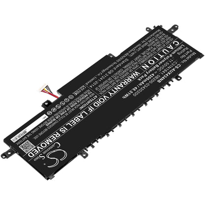 11.55V, 4200mAh, Li-Polymer Battery fits Asus, Ux334, Ux334fl-0043b8565u, 48.51Wh