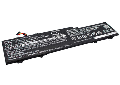 11.3V, 4400mAh, Li-Polymer Battery fits Asus, Zenbook Ux32la, Zenbook Ux32la-0171a4210u, 49.72Wh