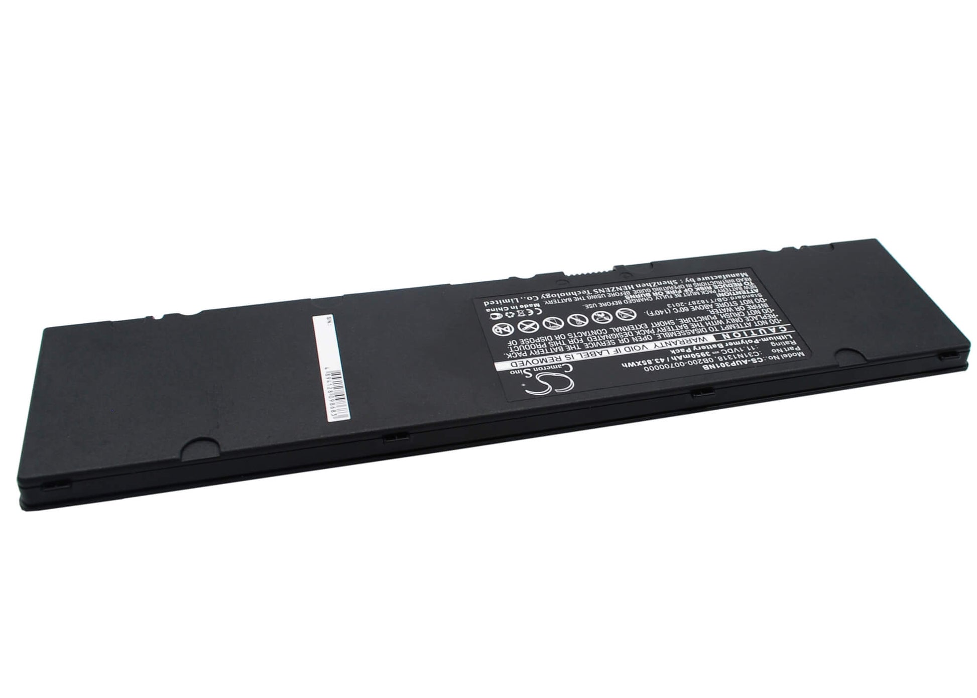 11.1V, 3950mAh, Li-Polymer Battery fits Asus, Asuspro Essential Pu301la, Asuspro Essential Pu301la-ro06, 43.845Wh