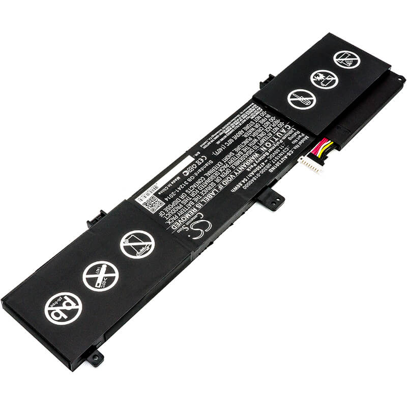 11.55V, 4750mAh, Li-Polymer Battery fits Asus, Q303ua, Q304ua, 54.8625Wh