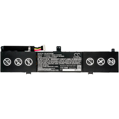 11.55V, 4750mAh, Li-Polymer Battery fits Asus, Q303ua, Q304ua, 54.8625Wh