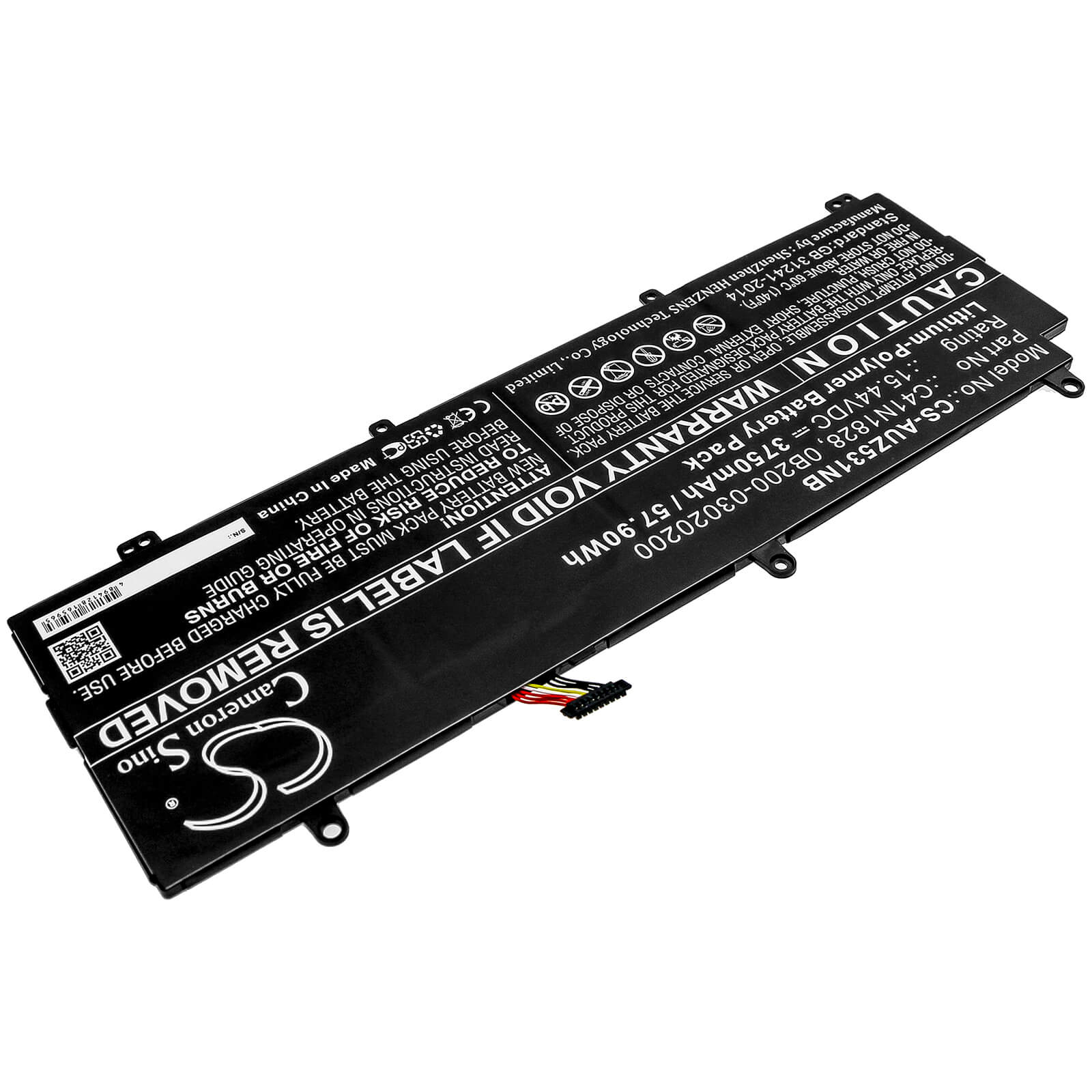 15.44V, 3750mAh, Li-Polymer Battery fits Asus, Gx531gv, Gx531gw, 57.9Wh