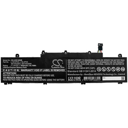 11.34V, 3950mAh, Li-Polymer Battery fits Lenovo, Thinkpad E14 Gen 2, Thinkpad E14 Gen2-20ta000dge, 44.793Wh