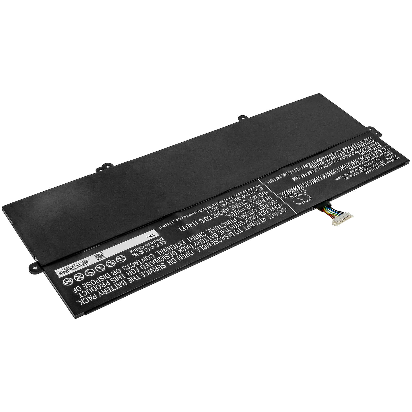 11.55V, 4050mAh, Li-Polymer Battery fits Asus, C434ta, C434ta-ai0041, 46.7775Wh