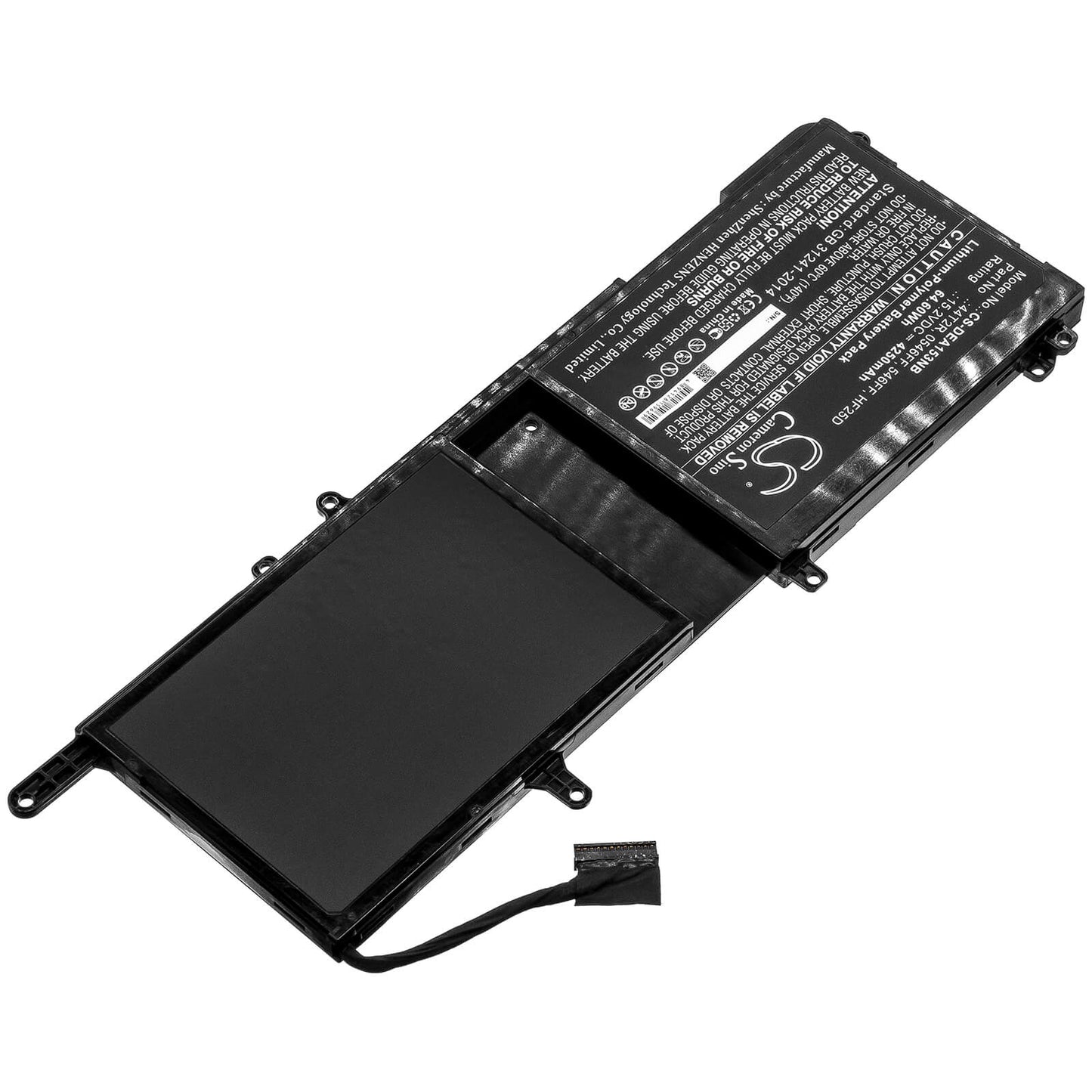 15.2V, 4250mAh, Li-Polymer Battery fits Dell, Alienware 15 R3 Max-q, Alw15c-d2508s, 64.6Wh