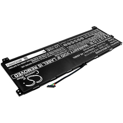 15.2V, 3250mAh, Li-Polymer Battery fits Msi, Modern 14 A10rb, Modern 14 A10rb-459us, 49.4Wh
