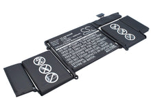 11.43V, 6500mAh, Li-Polymer Battery fits Apple, A1502, Macbook A1502 Battery(2015), 74.295Wh