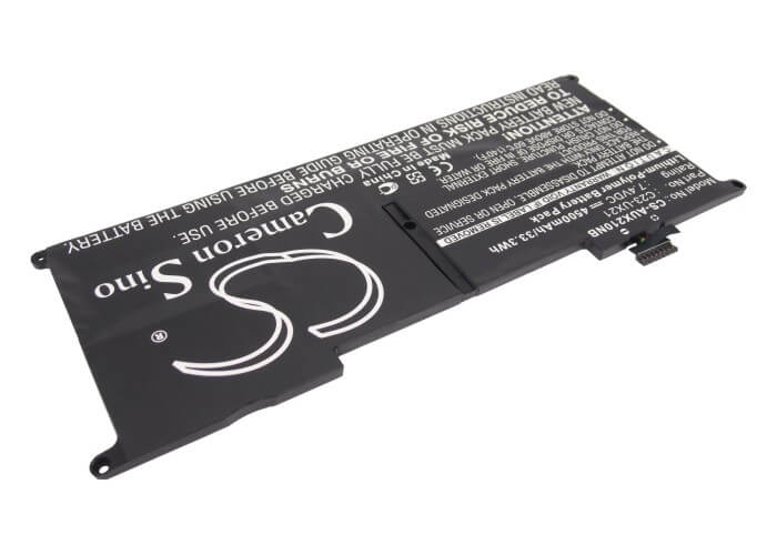 7.4V, 4500mAh, Li-Polymer Battery fits Asus, Ultrabook Ux21, Ultrabook Ux21a, 33.3Wh