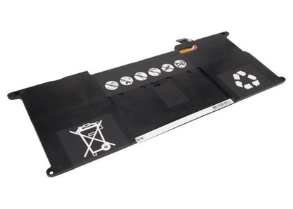 7.4V, 4500mAh, Li-Polymer Battery fits Asus, Ultrabook Ux21, Ultrabook Ux21a, 33.3Wh
