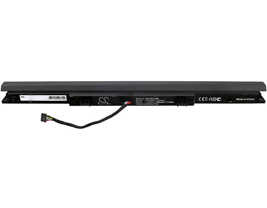 14.4V, 2200mAh, Li-ion Battery fits Lenovo, 80sx000uhh, 80sx000vhh, 31.68Wh