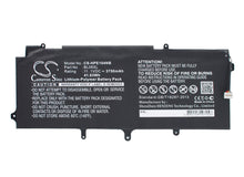 11.1V, 3750mAh, Li-Polymer Battery fits Hp, Elitebook 1040, Elitebook Folio 1040 G1, 41.625Wh
