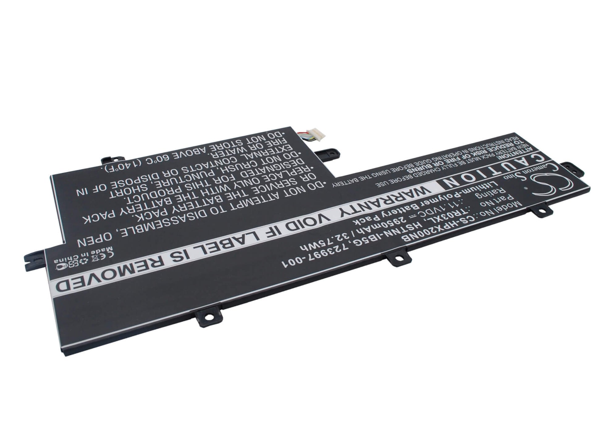 11.1V, 2950mAh, Li-Polymer Battery fits Hp, Spectre 13 X2 Pro, Spectre 13 X2 Pro(f1n04ea), 32.745Wh