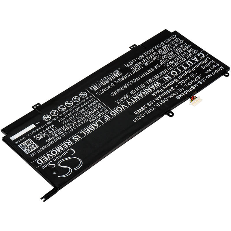 15.4V, 3850mAh, Li-Polymer Battery fits Hp, Pectre X360 13-ap0044tu, Spectre X360 13-ap0000na, 59.29Wh