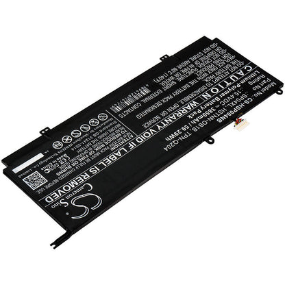 15.4V, 3850mAh, Li-Polymer Battery fits Hp, Pectre X360 13-ap0044tu, Spectre X360 13-ap0000na, 59.29Wh