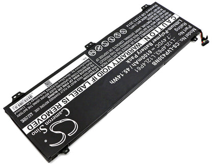 7.4V, 6100mAh, Li-Polymer Battery fits Lenovo, Ideapad U330, Ideapad U330 Touch, 45.14Wh