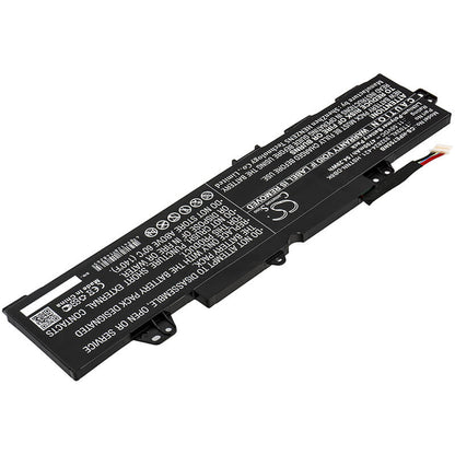 11.55V, 4700mAh, Li-Polymer Battery fits Hp, Elitebook 755 G5, Elitebook 755 G5 (3un80ea), 54.285Wh